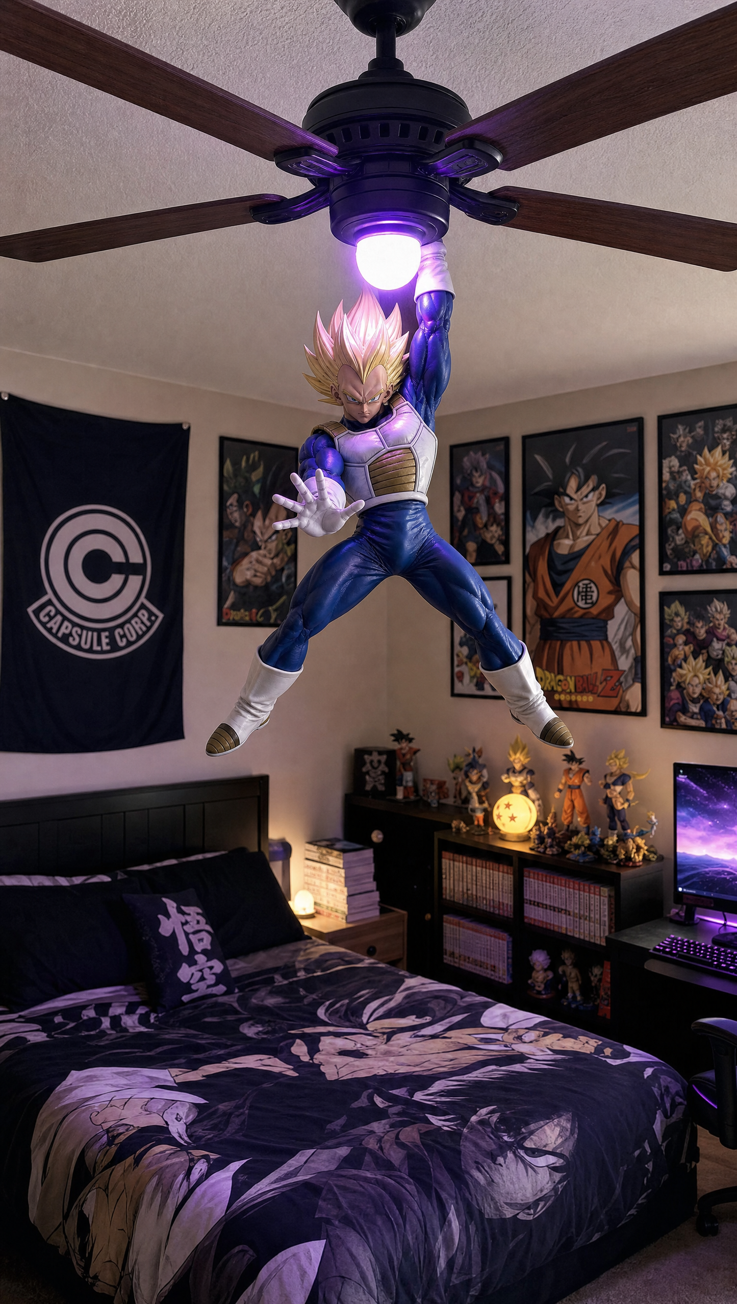 [Preorder] SaiyanFans Anime Ceiling Fan Attachment